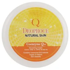Питательный крем для лица и тела с коэнзимом Q10 Natural Skin Coenzyme Q10 Nourishing Cream 100 гр - Deoproce