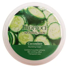 Питательный крем для лица и тела с экстрактом огурца Natural Skin Cucumber Nourishing Cream 100 гр - Deoproce