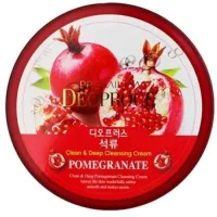 Очищающий крем для лица с экстрактом граната Premium Clean & Deep Pomegranate Cleansing Cream 300 гр - Deoproce