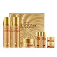 Набор уходовый с муцином улитки SNAIL GALAC REVITAL SKIN CARE PROGRAM 130 мл × 2/50 гр/30 мл × 2/10 гр × 2 Deoproce