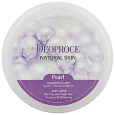 Питательный крем для лица и тела с жемчугом Natural Skin Pearl Nourishing Cream 100 гр - Deoproce