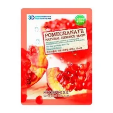 Маска тканевая 3D Mask Sheet Pomegranate 23 мл - FoodaHolic