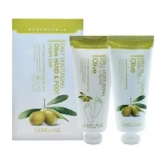 Набор кремов для рук и ног с оливковым маслом Daily Moisturizing Olive 200 мл - Lebelage