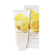 Крем для рук с экстрактом лимона Moisturizing Lemon Hand Cream 100 мл - 3W Clinic