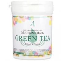 Альгинатная маска с экстрактом зеленого чая Green Tea Modeling Mask (банка 240 гр) - Anskin