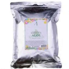 Альгинатная маска с экстрактом алоэ Aloe Modeling Mask (пакет 1 кг) - Anskin