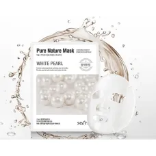 Маска тканевая Secriss Pure Nature Mask Pack- White pearl 25 мл - Anskin