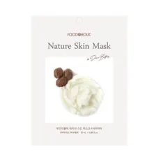 Тканевая маска с маслом ши Shea Butter Nature Skin Mask 23 мл - FoodaHolic