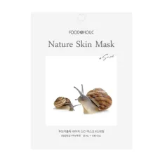 Тканевая маска с муцином улитки Snail Nature Skin Mask 23 мл - FoodaHolic