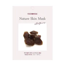 Тканевая маска с экстрактом красного женьшеня Red Ginseng Nature Skin Mask 23 мл - FoodaHolic