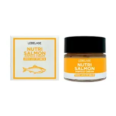 Крем для лица ампульный с лососевым маслом AMPULE CREAM_NUTRI SALMON - Lebelage