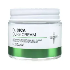 Крем для лица смягчающий с центеллой азиатской Dr. Cica Cure Cream 70 мл - Lebelage