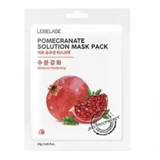 Тканевая маска с гранатом Pomegranate Solution Mask 25 гр - Lebelage