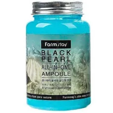 Сыворотка многофункциональная с чёрным жемчугом Black Pearl All-In-One Ampoule 250 мл - FarmStay