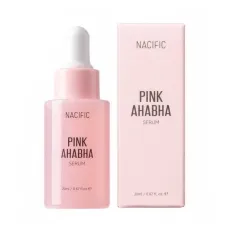 Отшелушивающая сыворотка для лица с кислотами Pink AHA BHA Serum 20 мл - Nacific