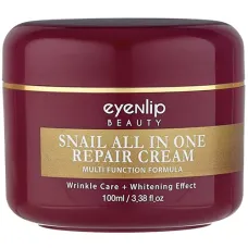 Многофункциональный восстанавливающий крем для лица с муцином улитки Snail All In One Repair Cream 100 мл - Eyenlip