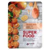 Маска на тканевой основе с экстрактом апельсина Super Food Orange Mask 23 мл Eyenlip