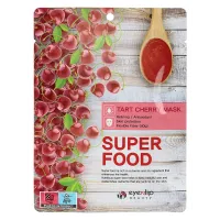 Маска на тканевой основе с экстрактом терпкой вишни Super Food Mask #Tart Cherry 23 мл Eyenlip