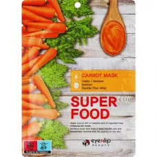Маска на тканевой основе с экстрактом моркови Super Food Mask # Carrot 23 мл - Eyenlip