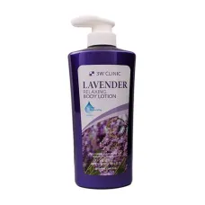 Расслабляющий лосьон для тела с экстрактом лаванды Relaxing Lavender Body Lotion 550 мл - 3W Clinic