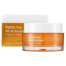 Крем с витаминами DR V8 Solution Vitamin Cream 50 мл - FarmStay
