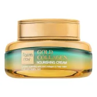 Питательный крем с золотом и коллагеном Gold Collagen Nourishing Cream 55 мл - FarmStay
