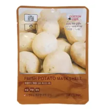 Маска тканевая с экстрактом картофеля Fresh Potato Mask Sheet 23 гр - 3W Clinic