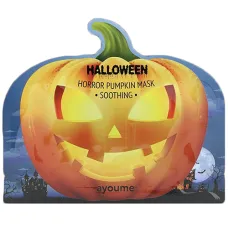 Успокаивающая маска с экстрактом тыквы Halloween Horror Pumpkin Mask Soothing 20 мл - Ayoume