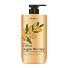 Восстанавливающий увлажняющий шампунь с маслом арганы Argan Therapy Moist Shampoo 1 л - Deoproce