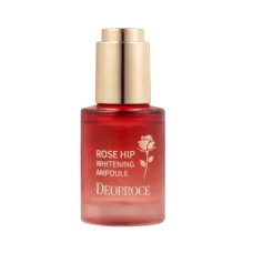 Осветляющая сыворотка для лица с маслом шиповника Rose Hip Whitening Ampoule 28 мл - Deoproce