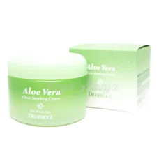 Успокаивающий крем для лица с экстрактом алоэ Aloe Vera Oasis Soothing Cream 50 гр - Deoproce