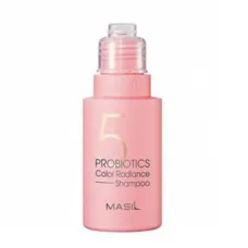 Шампунь с пробиотиками для защиты цвета 5 Probiotics Color Radiance Shampoo 50 мл - Masil