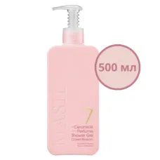 Питательный парфюмированный гель для душа с керамидами и ароматом вишни 7 Ceramide Perfume Shower Gel Cherry Blossom 500 мл - Masil