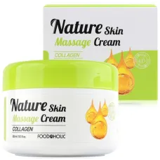 Крем Nature Skin Massage Cream Collagen 300 мл - FoodaHolic