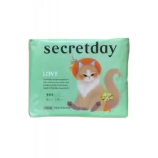 Ультратонкие дышащие прокладки Love S size, 18 шт. (21 cм) - Secret Day