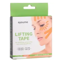 Оранжевый кинезиотейп для подтяжки лица Kinesiology Tape Roll Ayoume