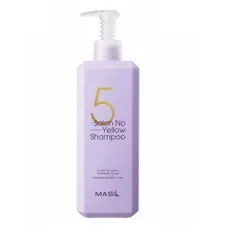 Тонирующий шампунь для осветленных волос 5 Salon No Yellow Shampoo 500 мл - Masil