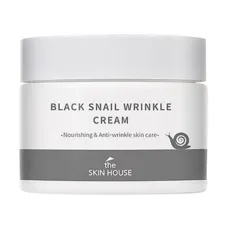 Крем для лица питательный антивозрастной с черной улиткой Black Snail Wrinkle Cream 50 мл - The Skin House