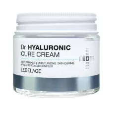 Крем для лица увлажняющий с гиалуроновой кислотой Dr. HYALURONIC CURE CREAM 70 мл - Lebelage