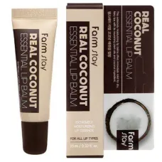 Бальзам для губ с экстрактом кокоса FarmStay Real Coconut Essential Lip Balm, 10 мл - FarmStay