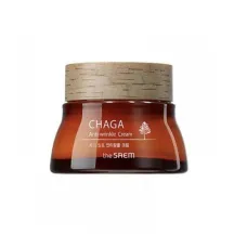 Крем для лица антивозрастной с экстрактом чаги CHAGA Anti-wrinkle Cream 60 мл - The Saem