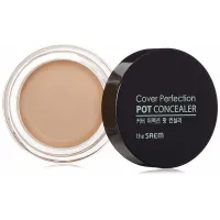 Консилер для лица кремовый Cover Perfection Pot Concealer Green Beige The Saem