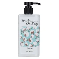 Лосьон для тела с экстрактом хлопка Touch On Body Cotton Body Lotion 300 мл The Saem