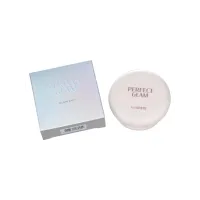 Пудра для лица с эффектом сияния Perfect Glam Glow Pact The Saem 9.5 гр
