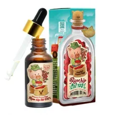 Масло для лица и тела с экстрактом розы elizavecca farmer piggy rose hip oil 100% 30 мл - Elizavecca