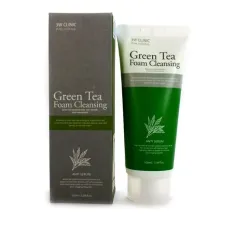 Пенка для лица с экстрактом зеленого чая GREEN TEA FOAM CLEANSING, 100 мл - 3W Clinic