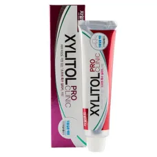 Зубная паста Xylitol Pro Clinic 130g (oritental medicine contained) purple color - Mukunghwa