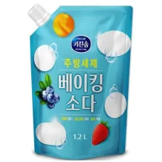 Средство для мытья посуды Kitchen Soap Baking Soda Kitchen Detergent (refill)l 1.2 л - Mukunghwa