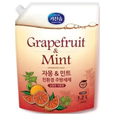 Средство для мытья посуды Grapefruit&Mint Dishwashing Detergent 1.2 л - Mukunghwa