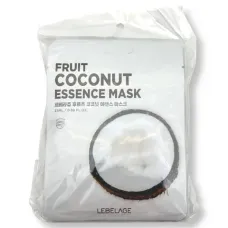 Маска для лица тканевая с экстрактом кокоса FRUIT COCONUT ESSENCE MASK 25 мл - Lebelage